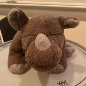 Wild Republic plush rhino